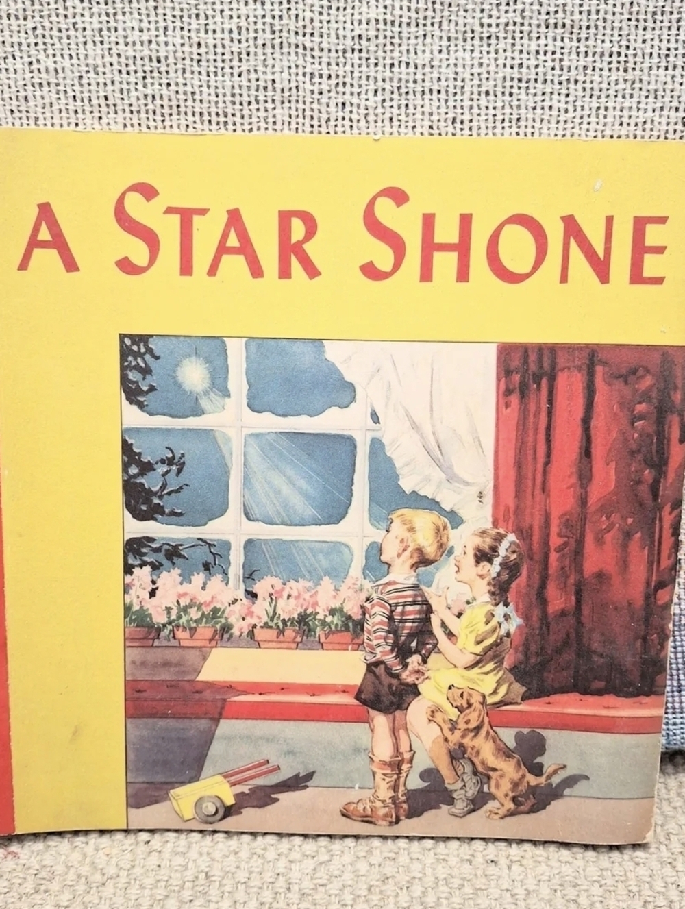A Star Shone Robbie Trent 1958 Vintage Children Religious Christian Illustrated